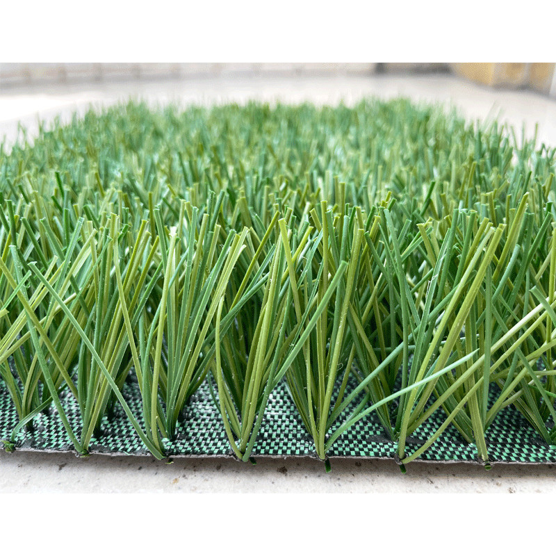 verde artificiale del campo di erba di calcio del pavimento di tappeto del  tappeto erboso di